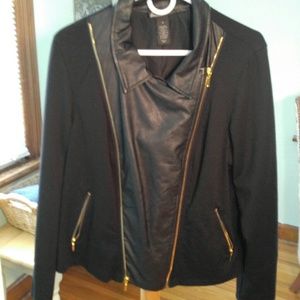 Woman's black jacket